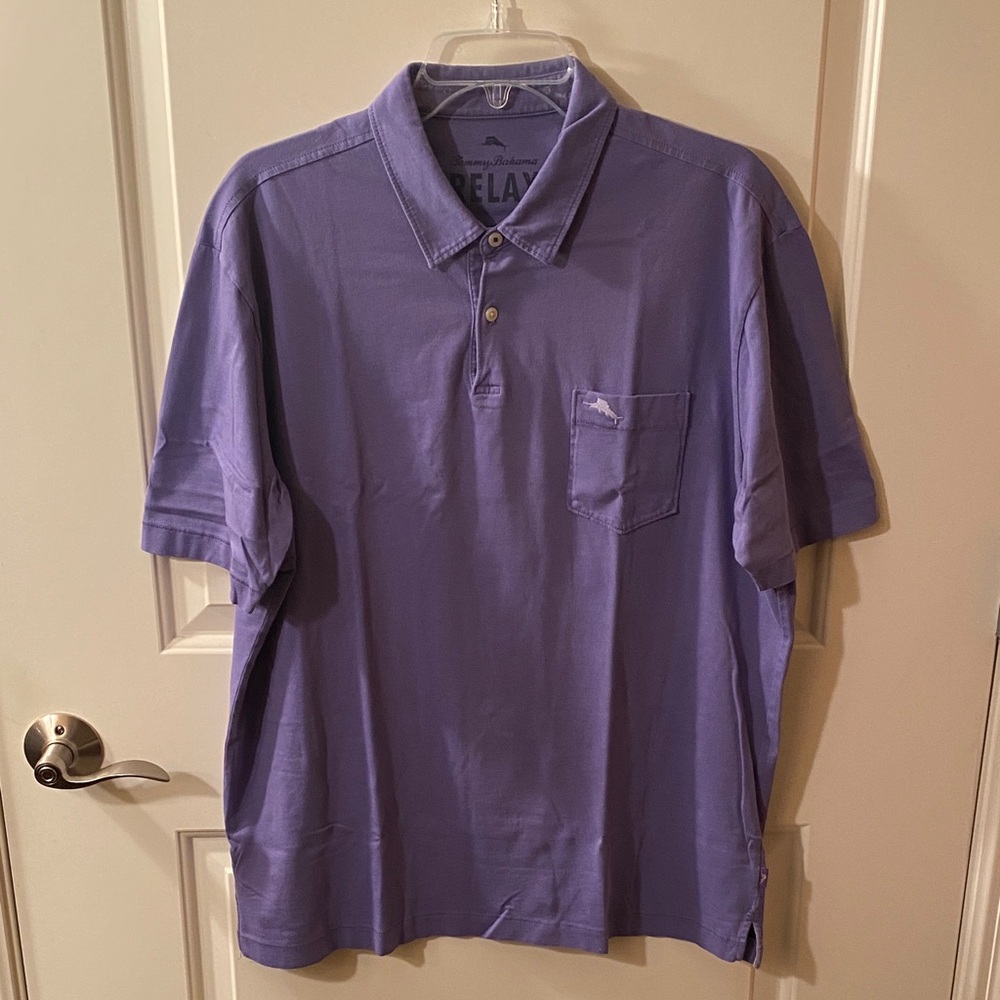 Tommy Bahama Relax Men's Lavender Polo Shirt